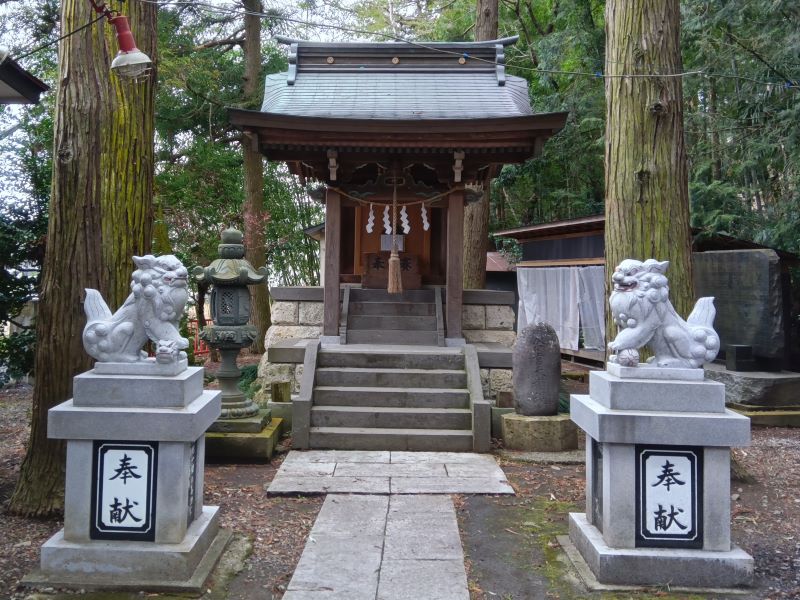 名勝・旧跡貝島神社本殿写真