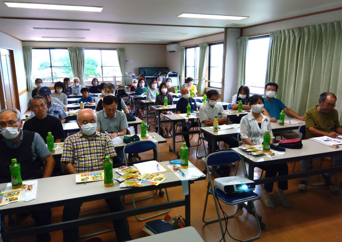 公民館での写真