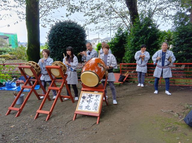 お囃子連の演奏